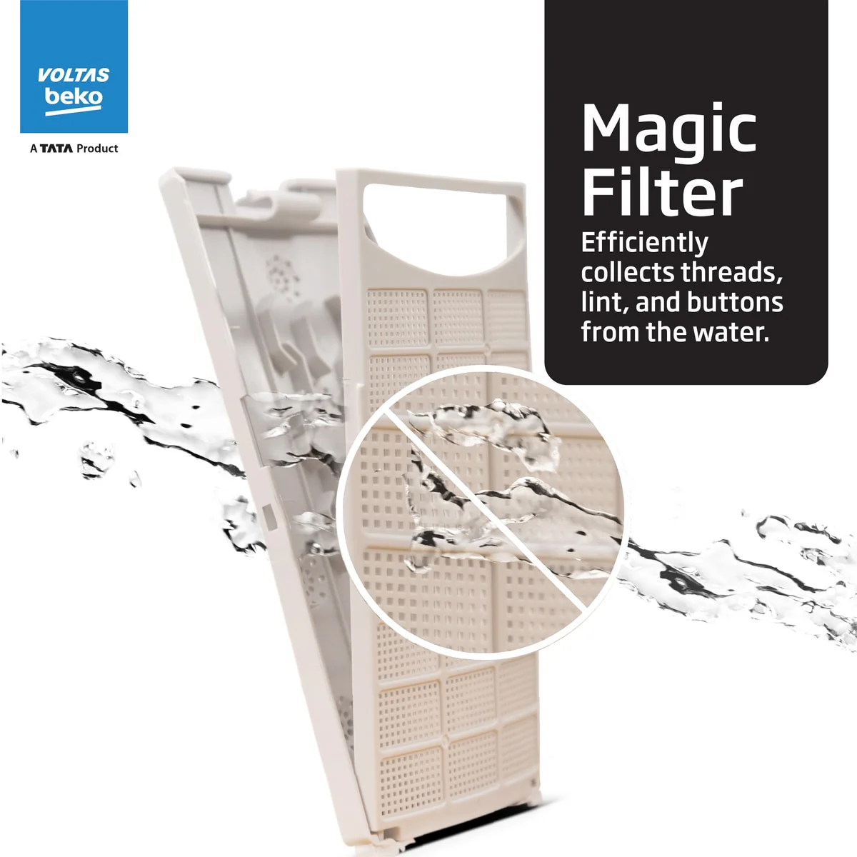 10 Kg 5 Star Fully-Automatic Top Loading Washing Machine (WTL1006UEAH/OBS3060, Dark Grey, Inbuilt Heater) , Voltas Beko, A Tata Product - Image 11