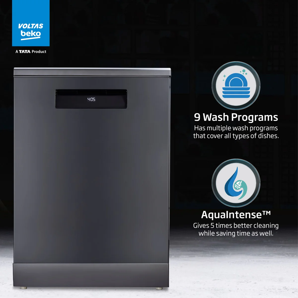 15 Place Settings Dishwasher (DF15A) , Voltas Beko, A Tata Product - Image 8
