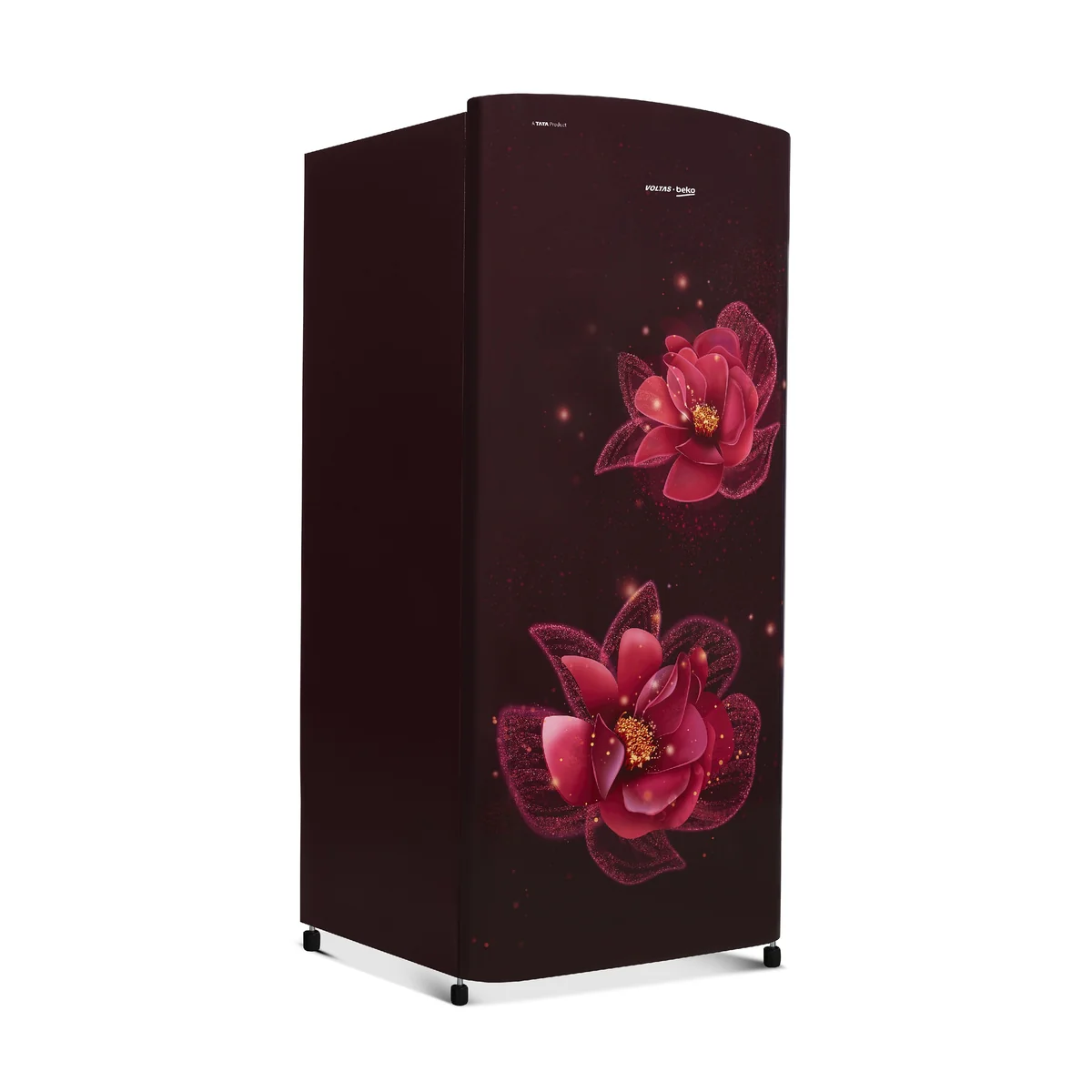183 L 2 Star Direct Cool Single Door Refrigerator (RDC215D/S0RFR0M0000GO, Fressia Ruby) , Voltas Beko, A Tata Product - Image 2