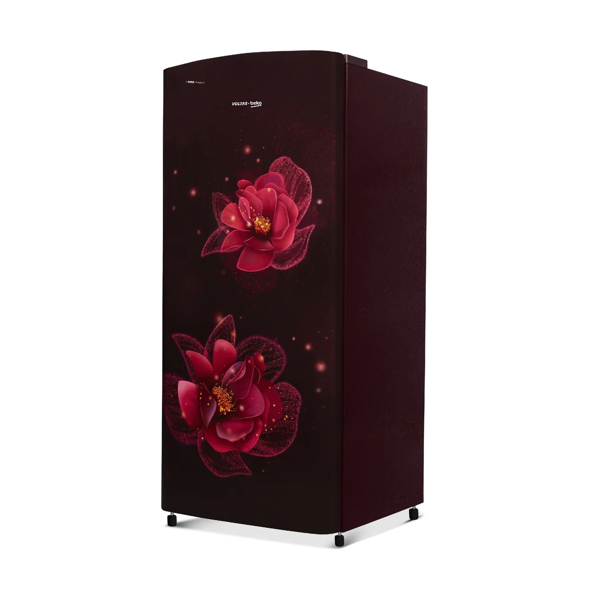 183 L 2 Star Direct Cool Single Door Refrigerator (RDC215D/S0RFR0M0000GO, Fressia Ruby) , Voltas Beko, A Tata Product - Image 3