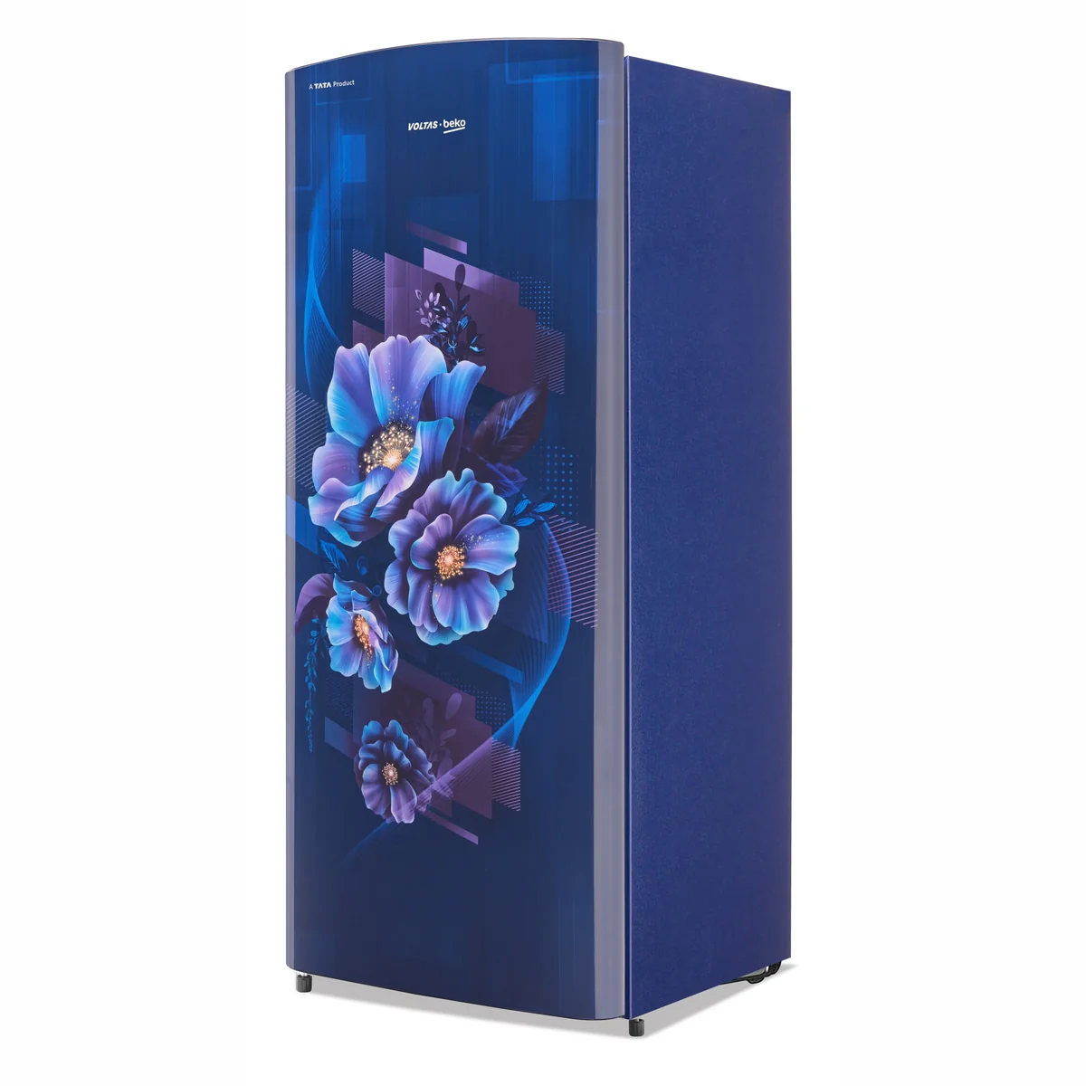 183 L 4 Star Direct Cool Single Door Refrigerator (RDC215B / W0BBR0M0000G, Bonita Blue ) , Voltas Beko, A Tata Product - Image 3