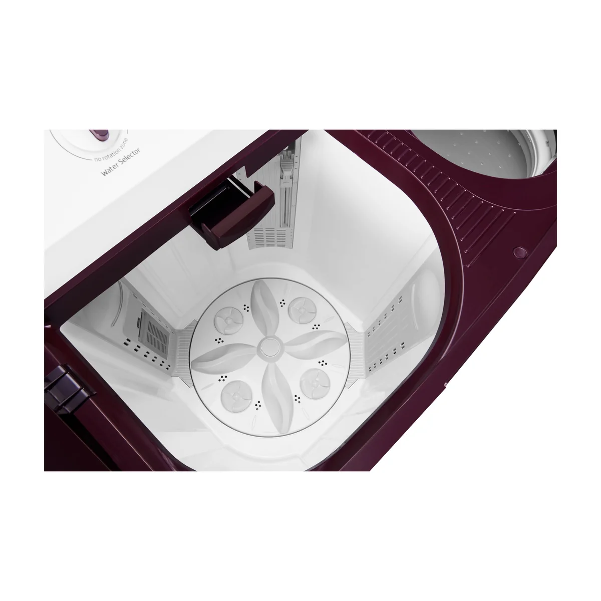 7.5 Kg 5 Star Semi-Automatic Top Loading Washing Machine (WTT75UHA/OK5R0R0W01, Burgundy, Air Dry & Pulsator wash technology) , Voltas Beko, A Tata Product - Image 15