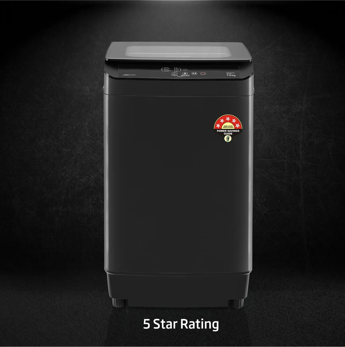 7 Kg 5 Star Eco Wash/Monsoon Dry Top Load Fully-Automatic Washing Machine (WTL70UPGC/SPCPOF, Water Reuse, Side Waterfall, Mansoon Dry, Dark Grey) , Voltas Beko, A Tata Product - Image 14