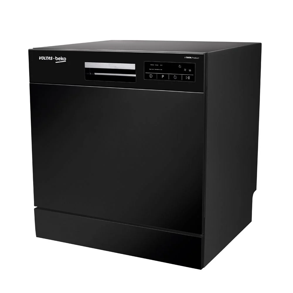 8 Place Settings Table top Dishwasher (DT8B, Black,Suitable for All Types of Utensils, with Hygiene Wash) , Voltas Beko, A Tata Product - Image 7