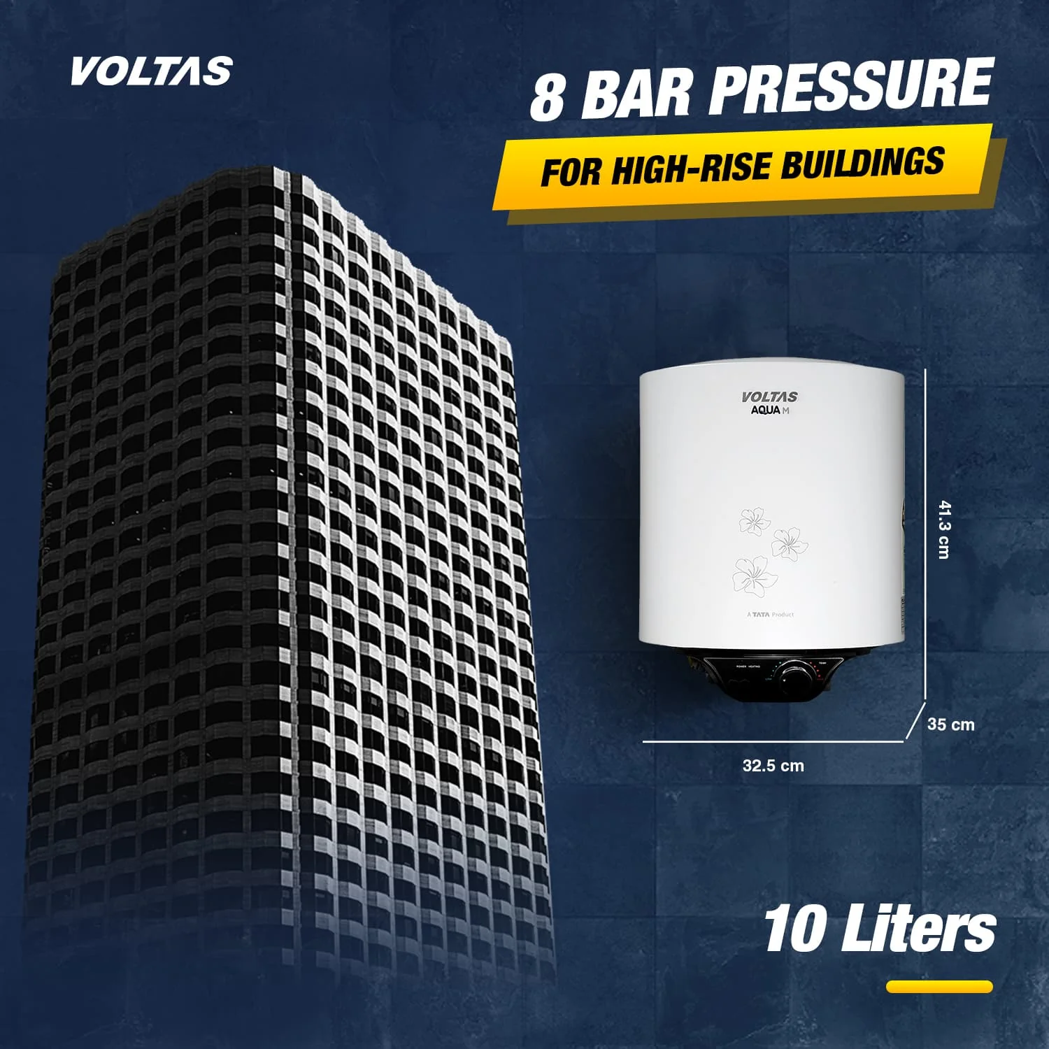 Voltas Aqua M Water Heater - 10 L (2000 W) - Image 10