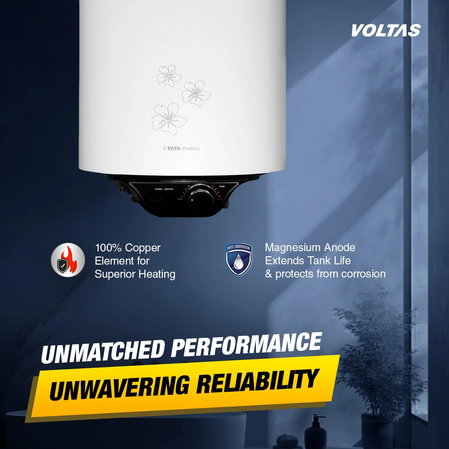 Voltas Aqua M Water Heater - 10 L (2000 W) - Image 7