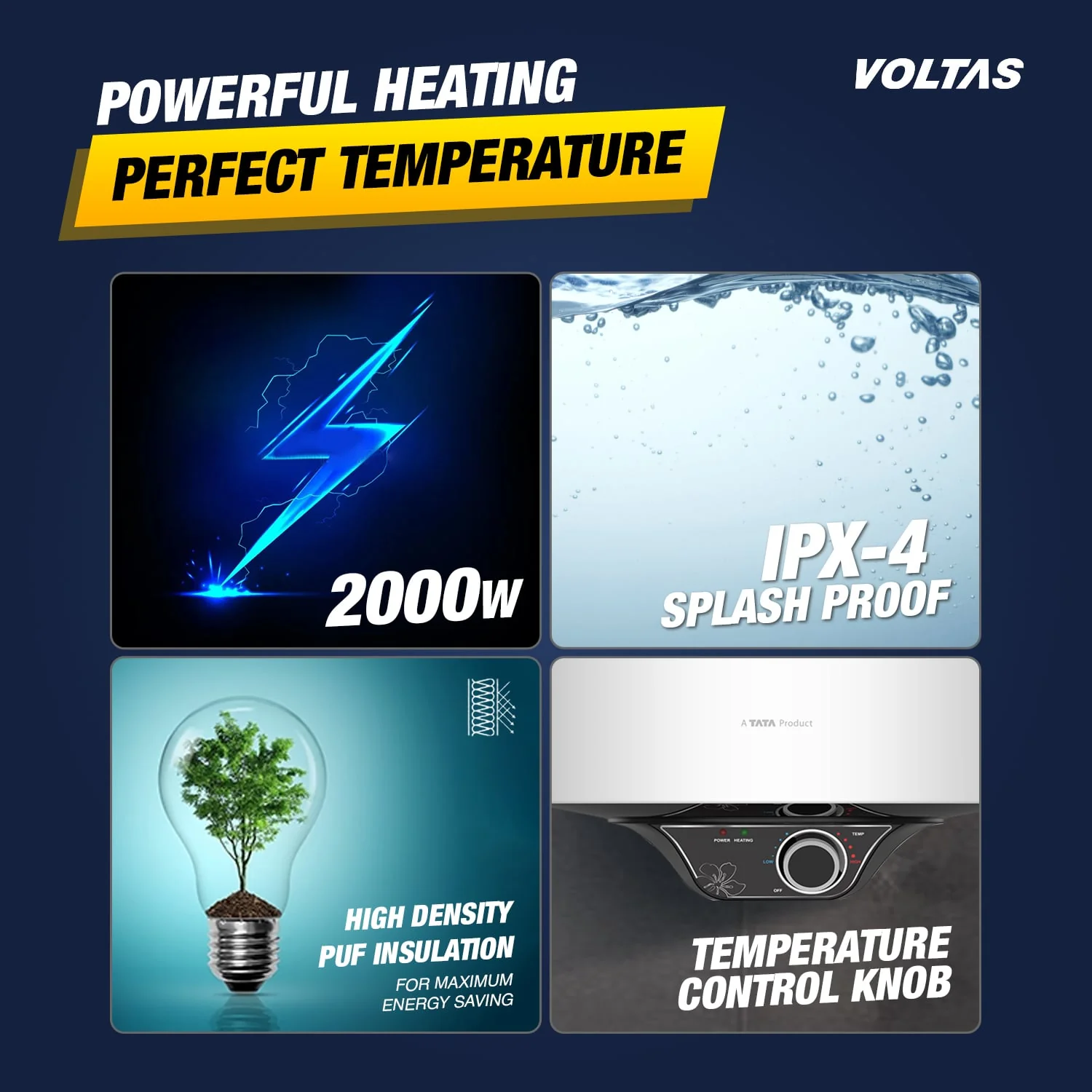 Voltas Aqua M Water Heater - 10 L (2000 W) - Image 9