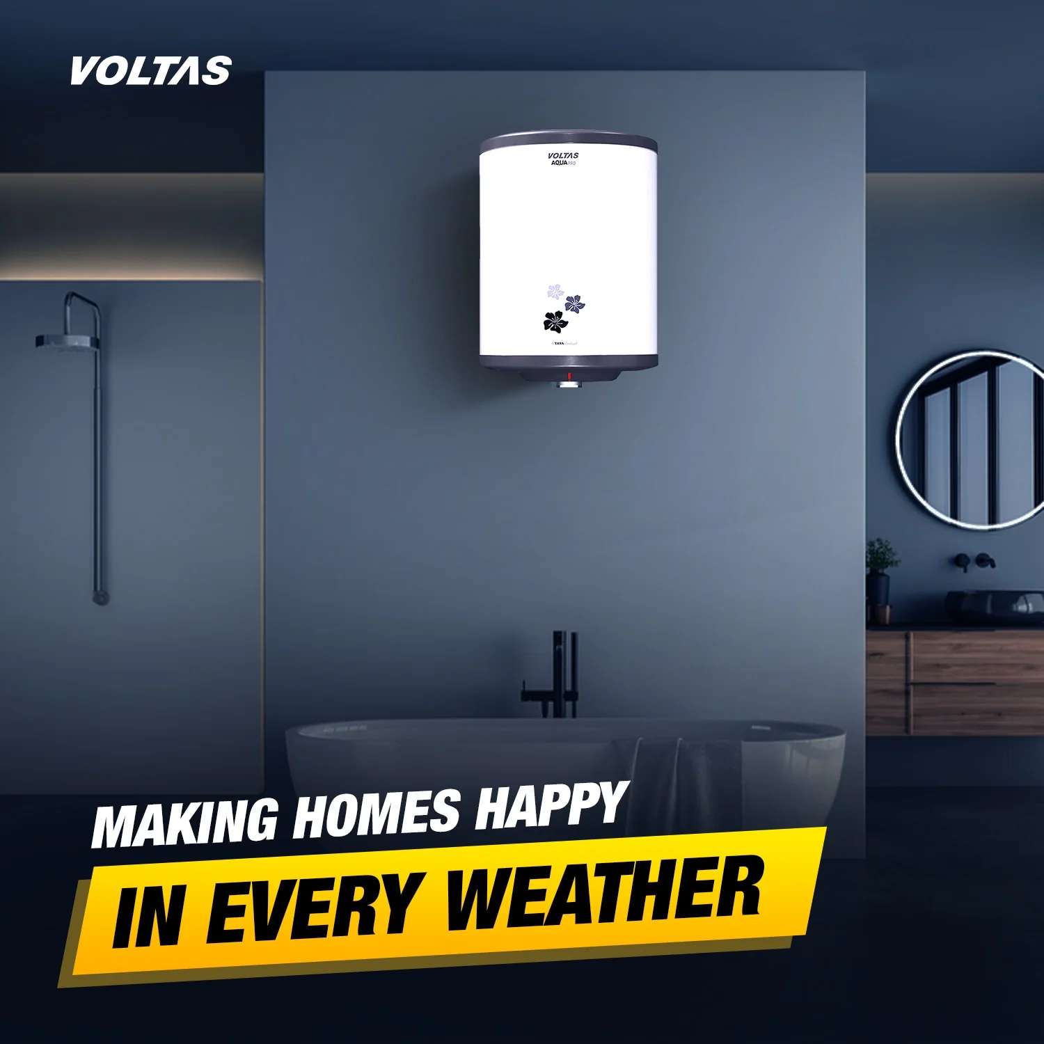 Voltas Aqua Pro Water Heater - 25 L (2000 W) - Image 4