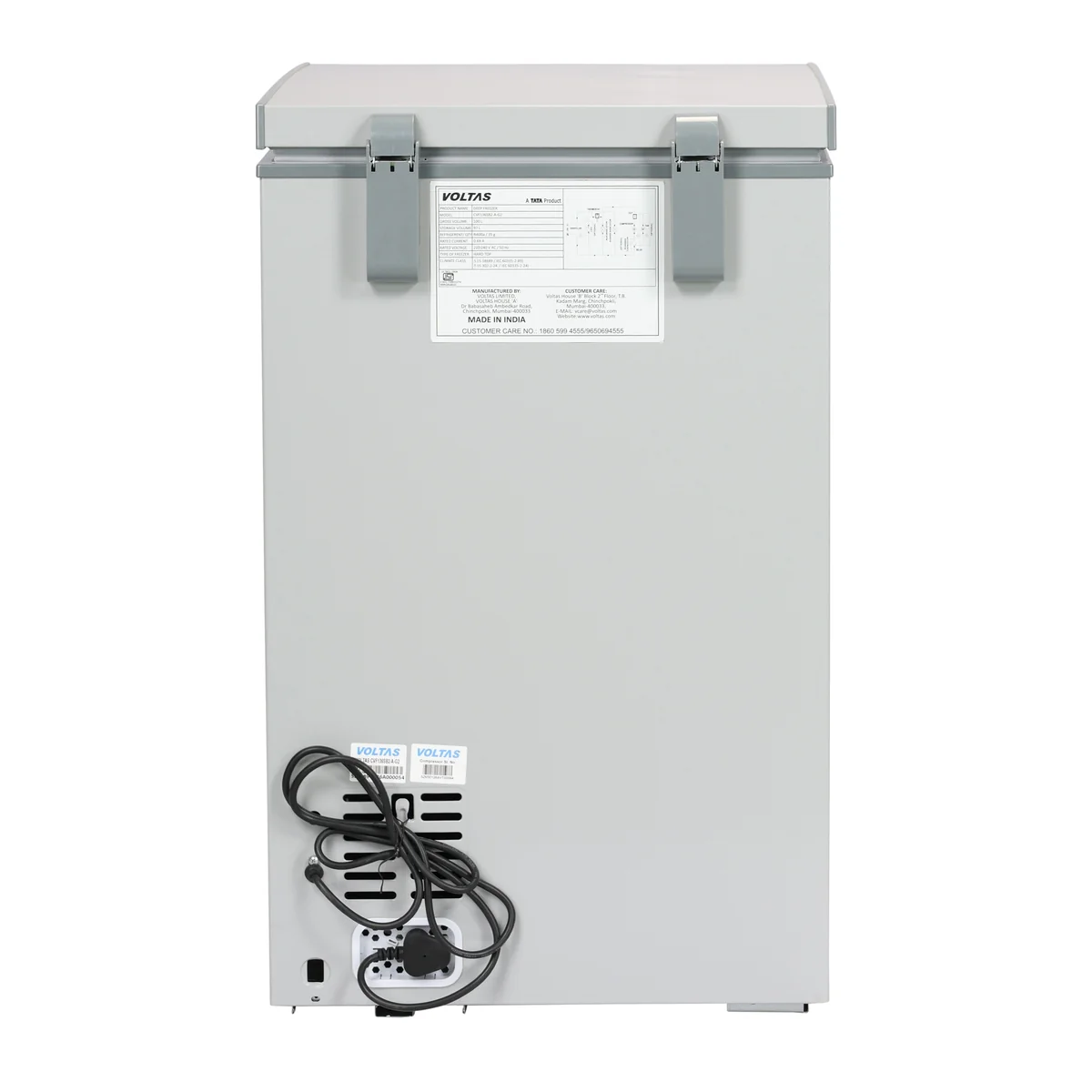 Voltas Hard Top Convertible - Single Door 97 Litres, 2 Star - Image 8