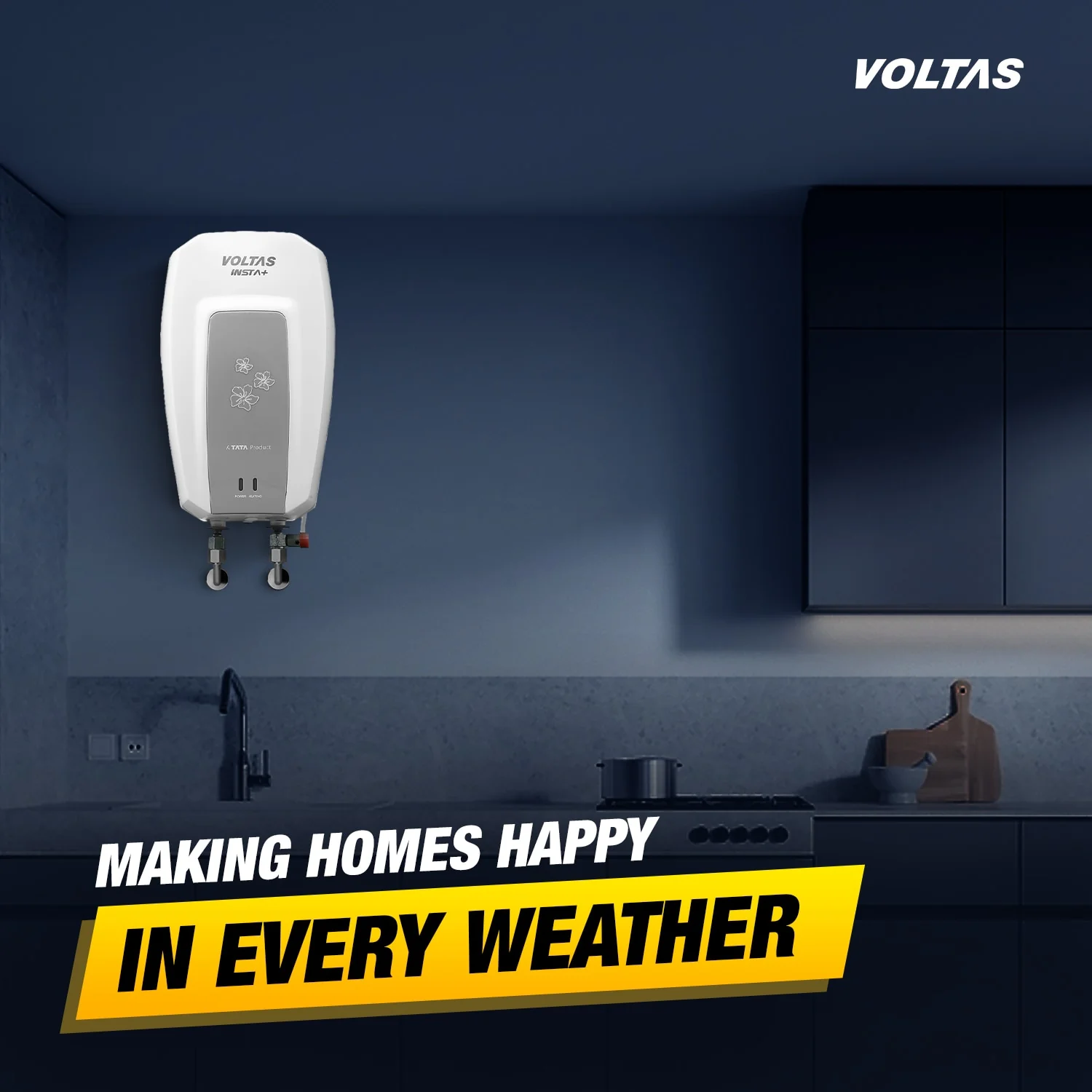 Voltas Insta+ Water Heater - 3L (4500 W) - Image 4