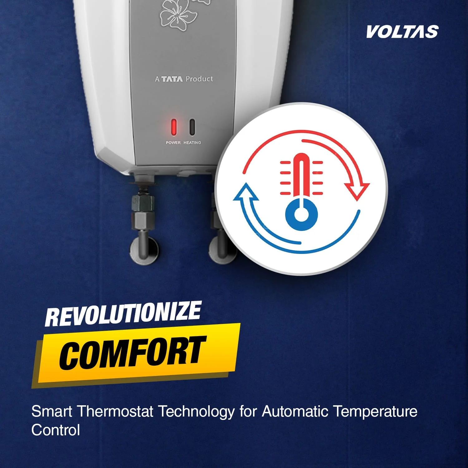 Voltas Insta+ Water Heater - 3L (4500 W) - Image 5