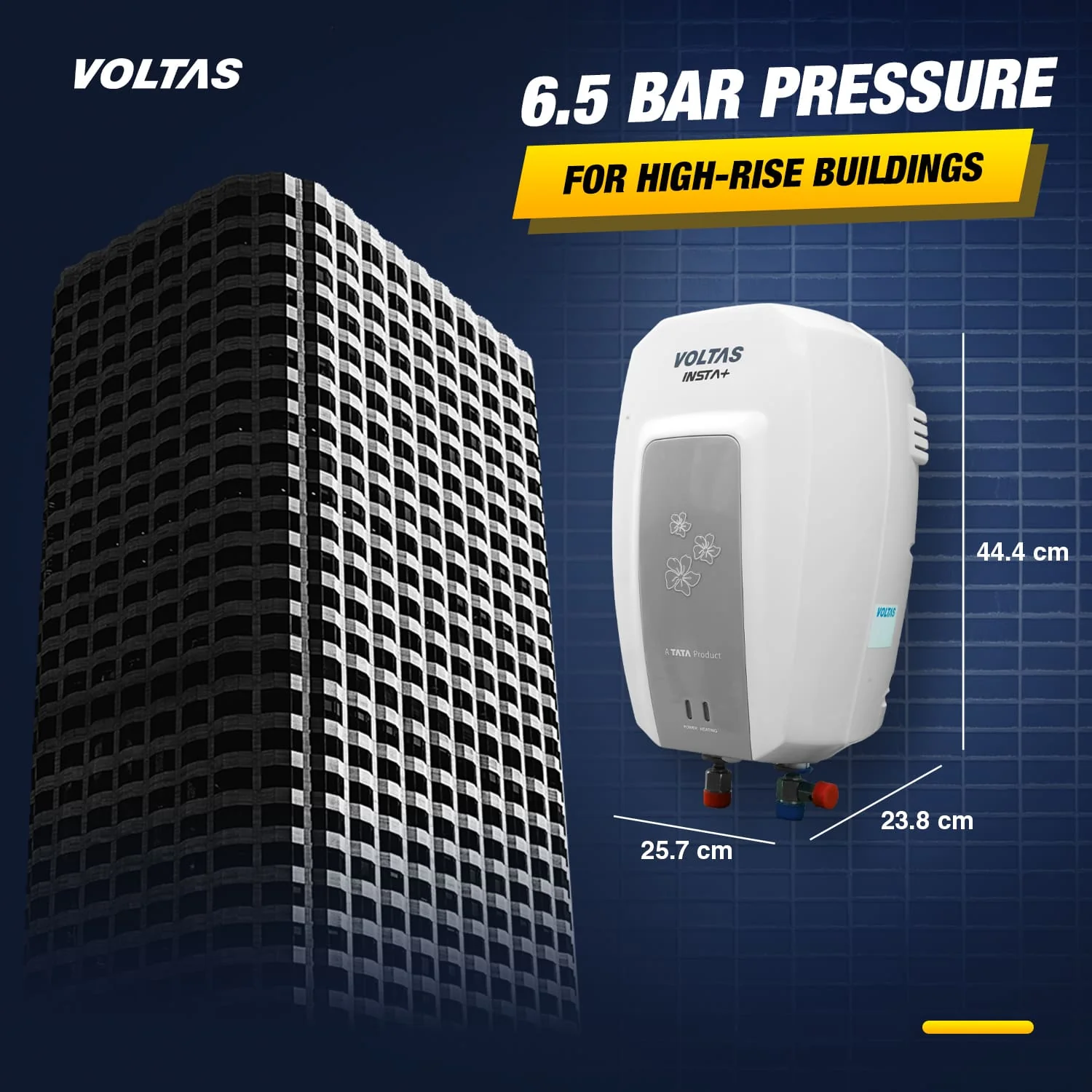 Voltas Insta+ ISI marked Water Heater - 5L (3000 W) - Image 7
