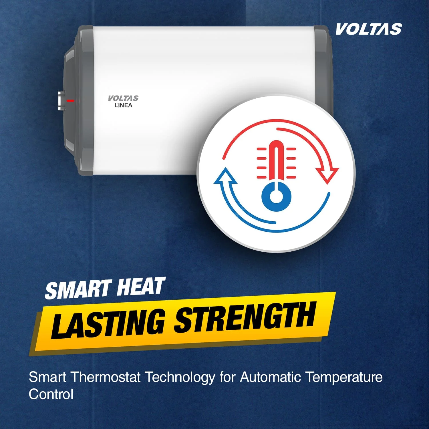 Voltas Linea 3 Star Water Heater - 10L (2000W) - Image 4