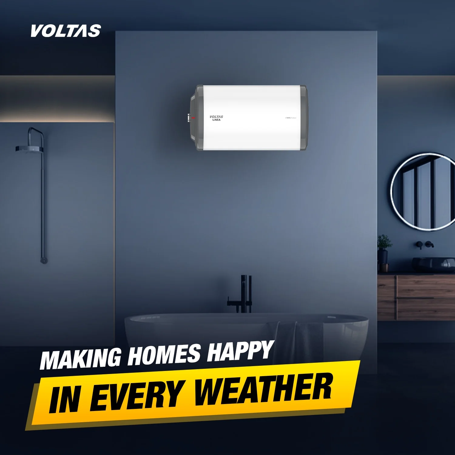 Voltas Linea 3 Star Water Heater - 10L (2000W) - Image 8