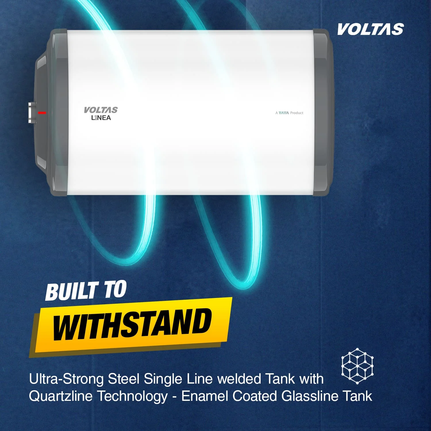 Voltas Linea 3 Star Water Heater - 15L (2000W) - Image 6