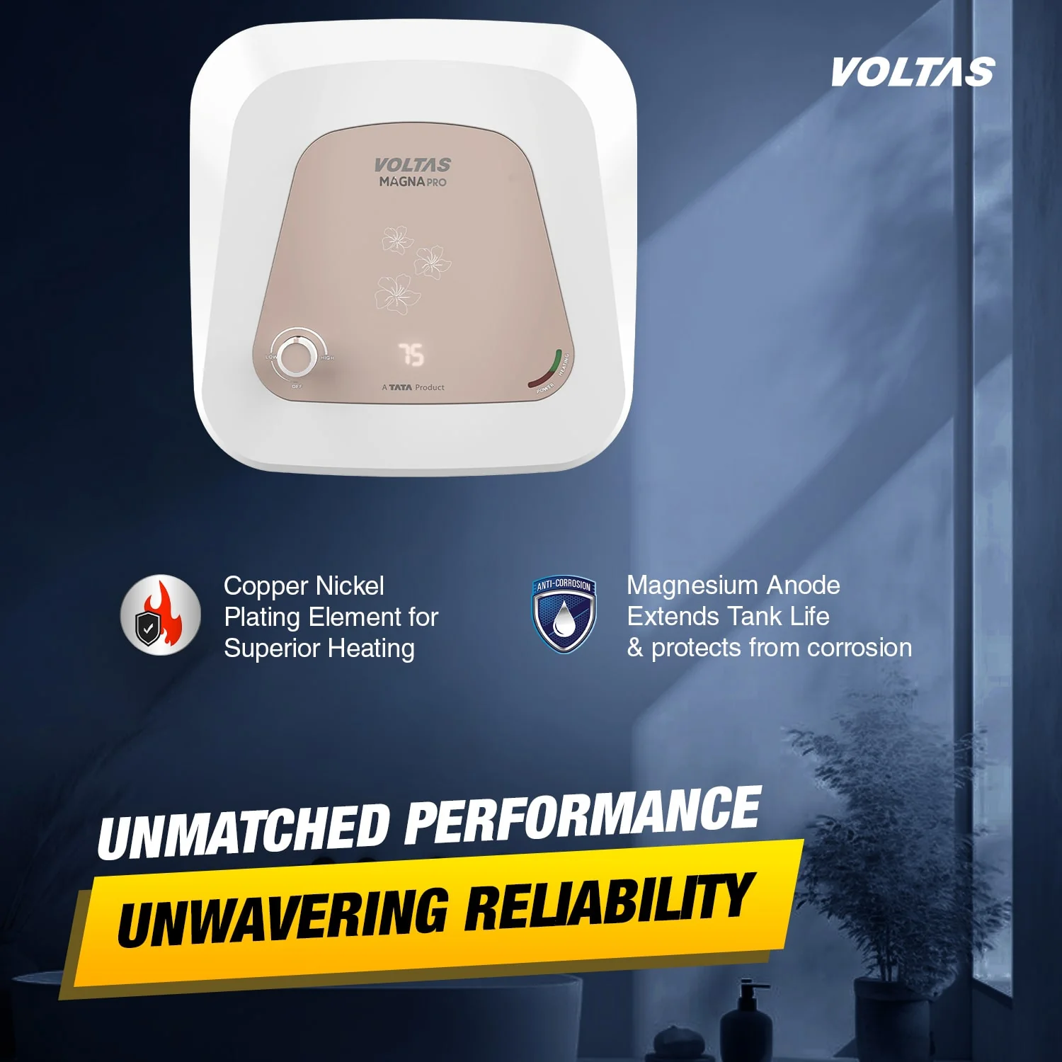 Voltas Magna PRO 5 Star Water Heater - 25 L (2000 W) - Image 5
