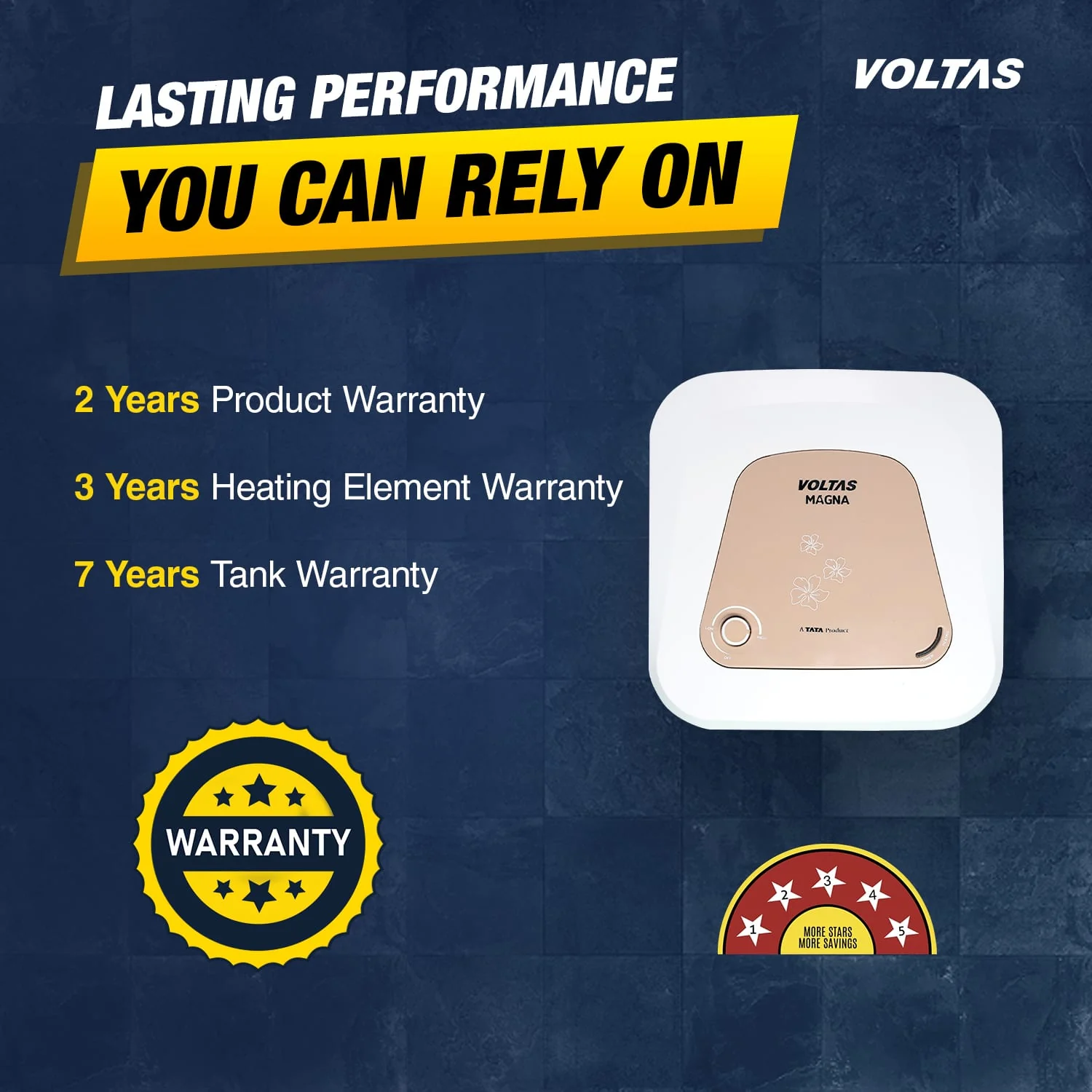 Voltas Magna Water Heater - 25 L (2000 W) - Image 5