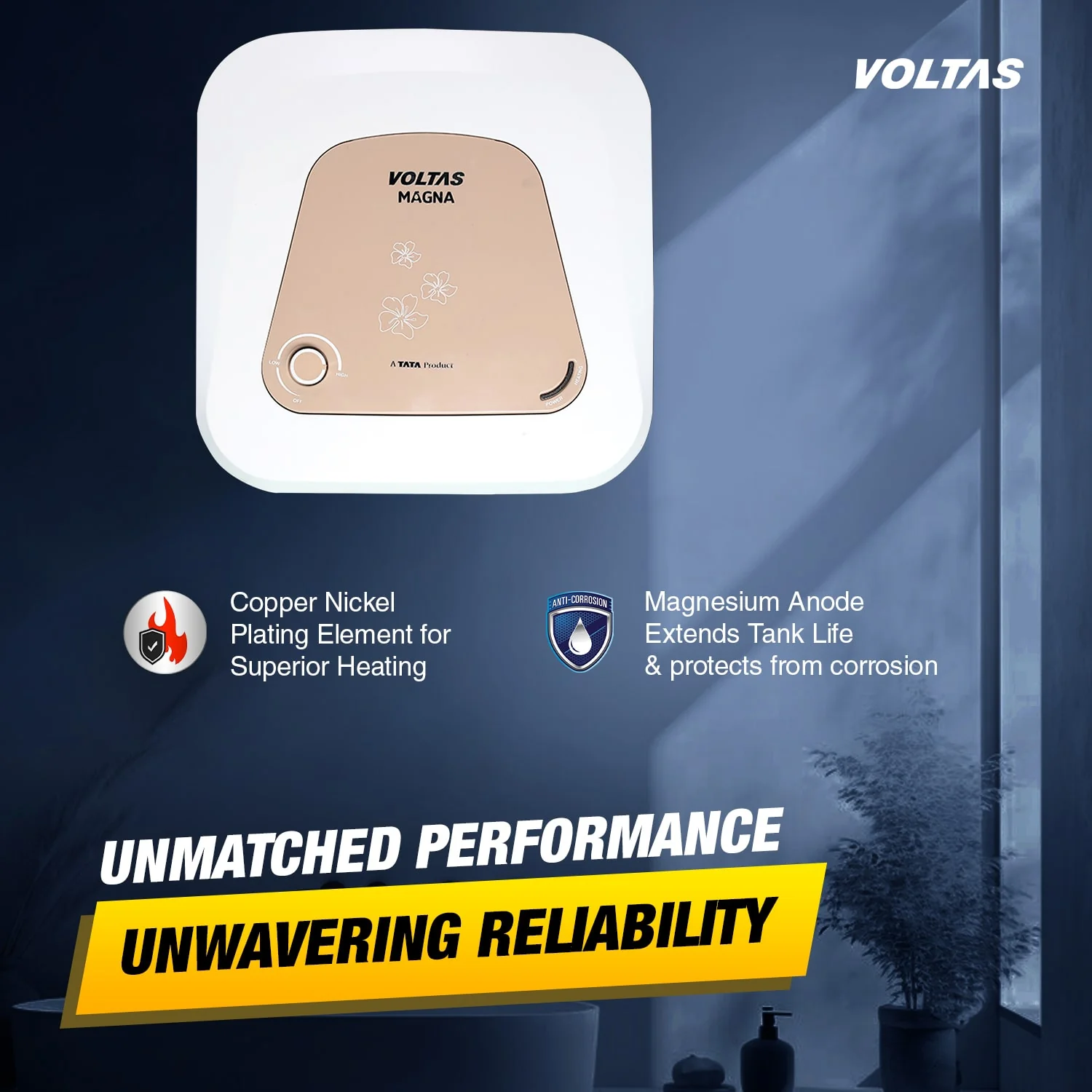 Voltas Magna Water Heater - 25 L (2000 W) - Image 7