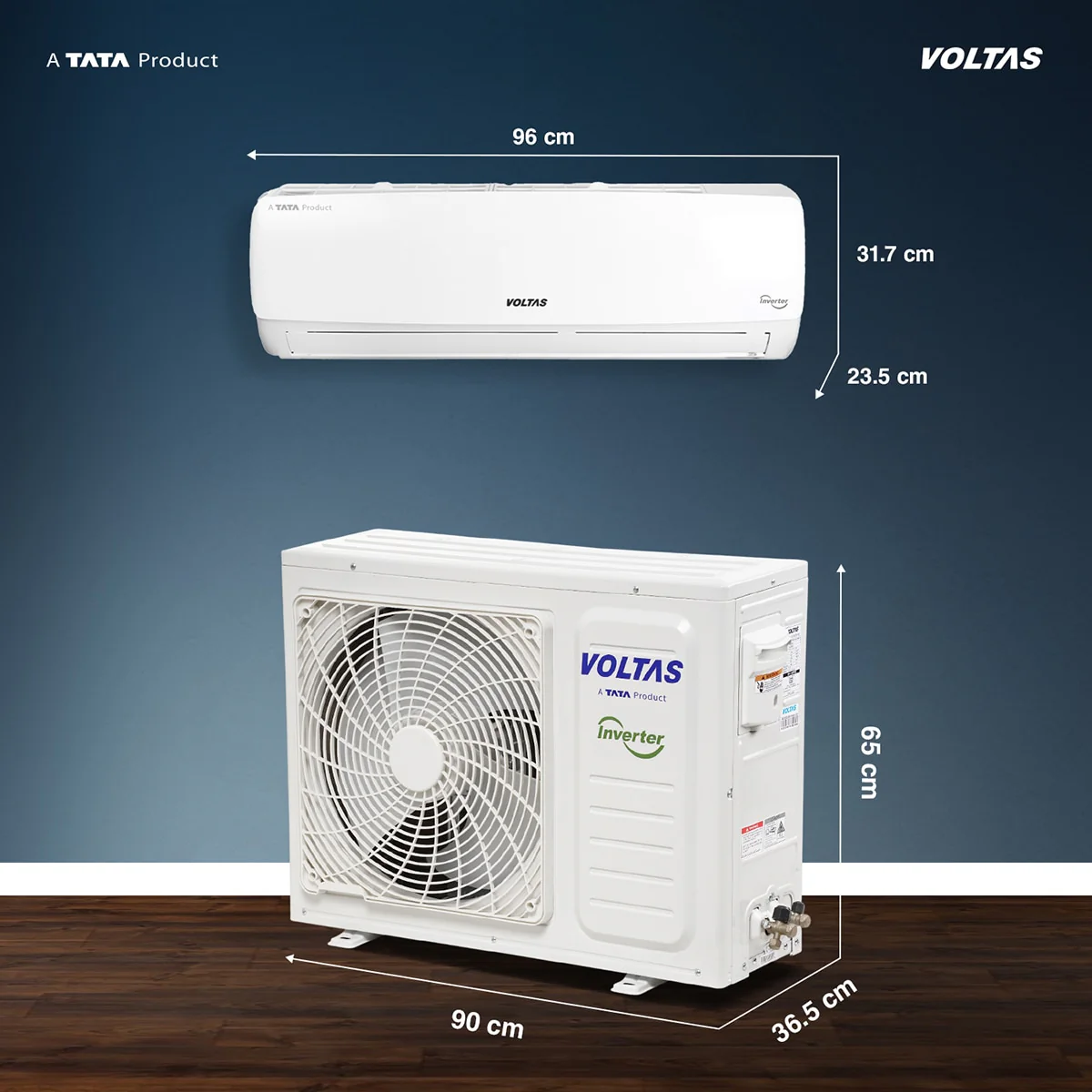 Voltas Split Air Conditioner, 1.5 Ton, 5 Star - 185INV Vectra Elegant - Image 4