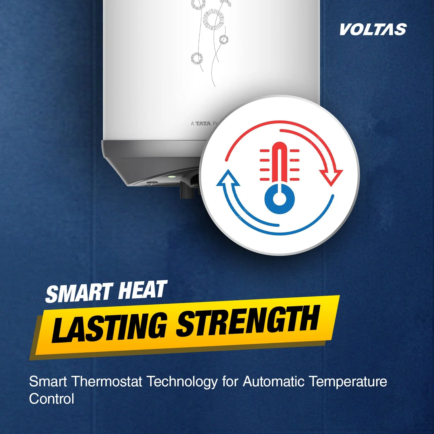 Voltas Ultimo Pro 5 Star Water Heater - 10L (2000 W) - Image 4