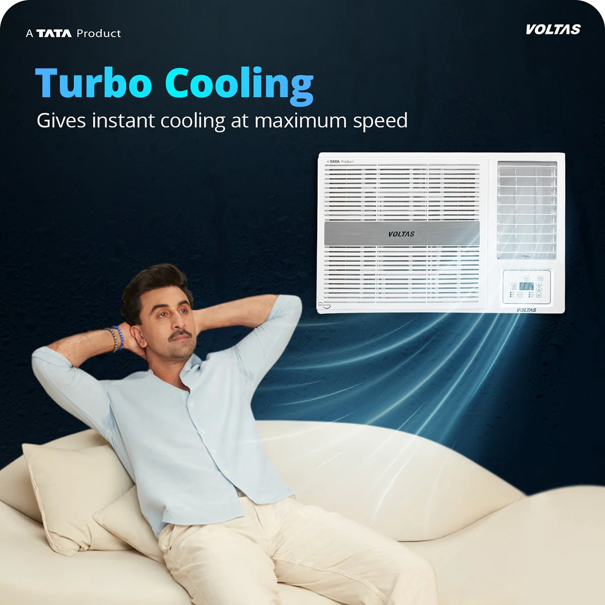 Voltas Window Air Conditioner, 1.5 Ton, 2 Star - 182FS Pearl - Image 11