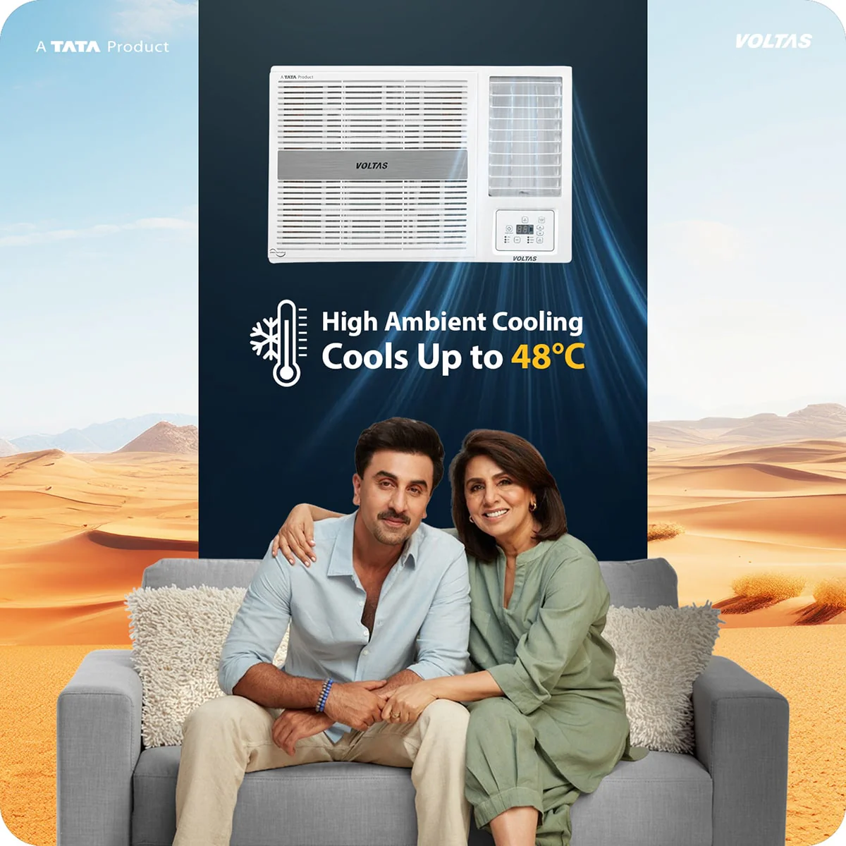 Voltas Window Air Conditioner, 1.5 Ton, 2 Star - 182FS Pearl - Image 7