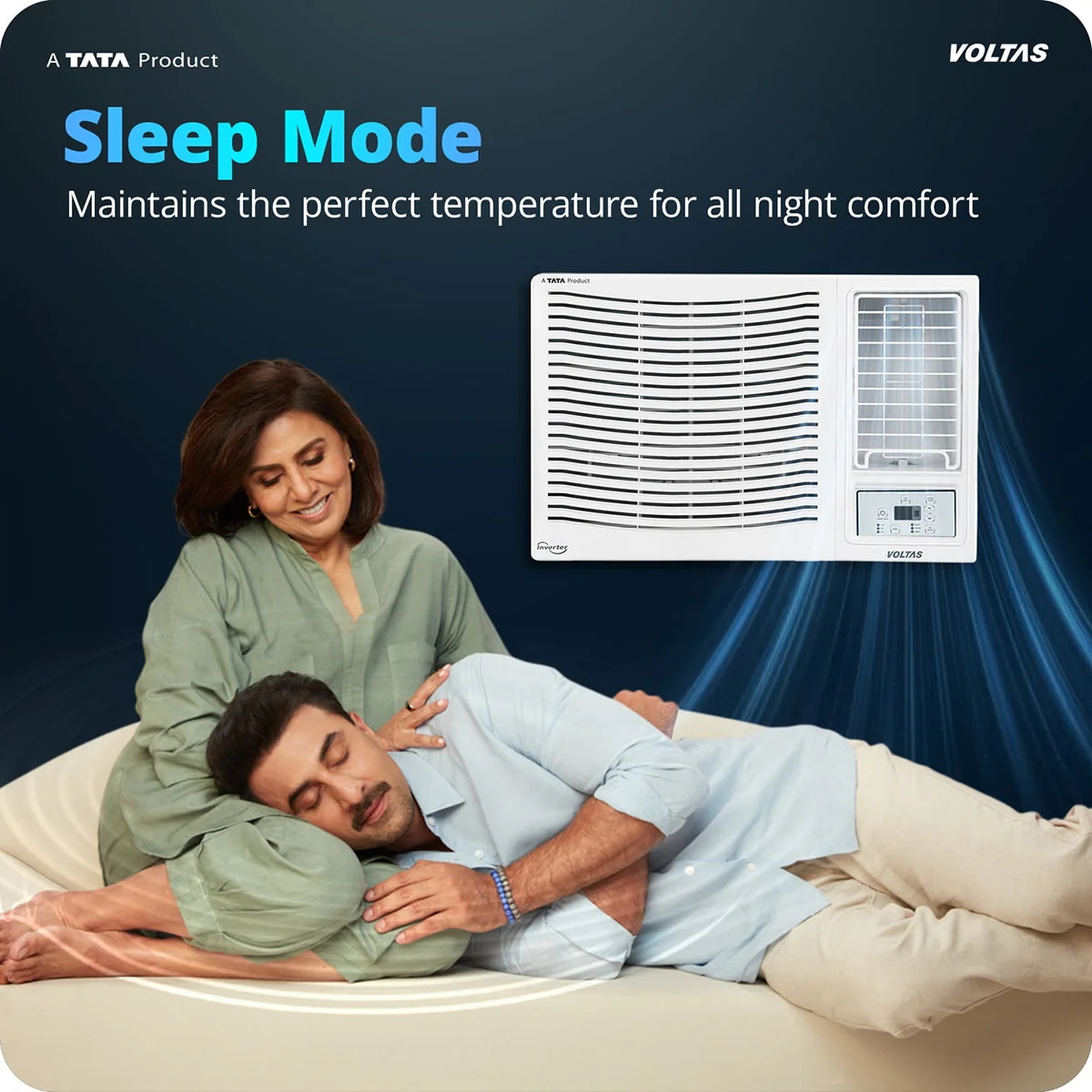 Voltas Window Air Conditioner, 1.5 Ton, 3 Star - 183FS Platina - Image 10