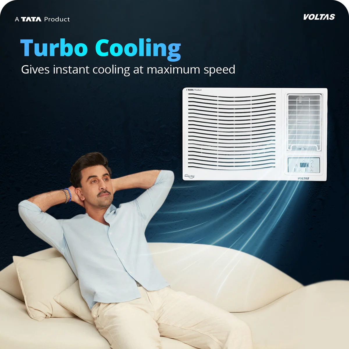 Voltas Window Air Conditioner, 1.5 Ton, 3 Star - 183FS Platina - Image 11